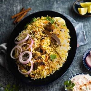 Chicken / Mutton /Veg Dum Biryani